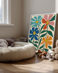 Four Bloom Poster Tablosu