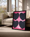 Four Hearts Poster Tablosu