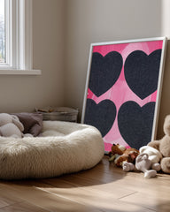 Four Hearts Poster Tablosu