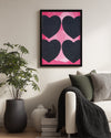 Four Hearts Poster Tablosu