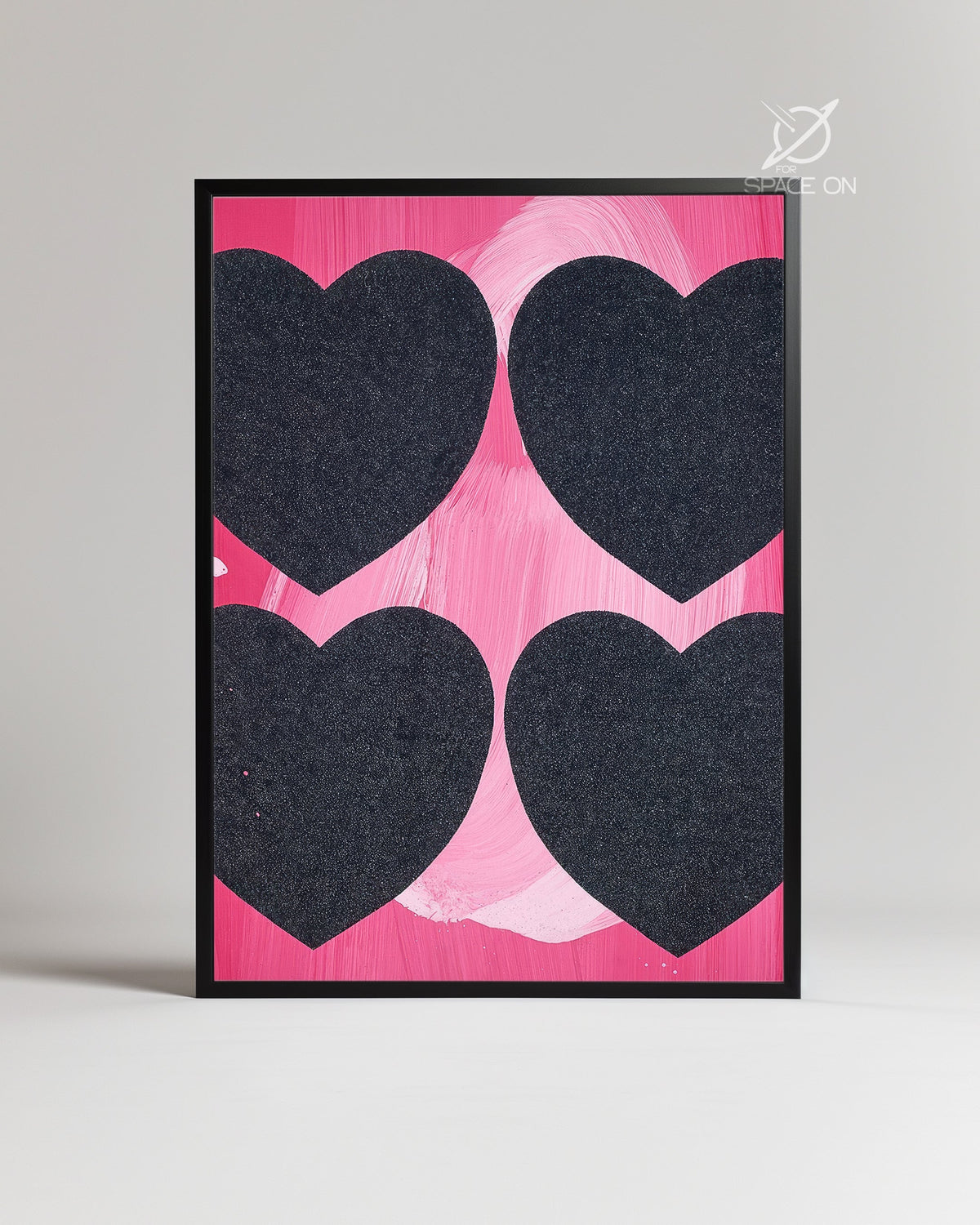 Four Hearts Poster Tablosu