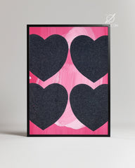 Four Hearts Poster Tablosu