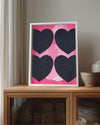 Four Hearts Poster Tablosu