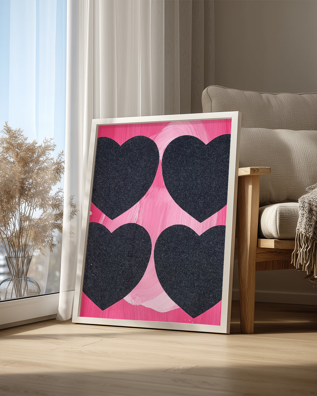 Four Hearts Poster Tablosu