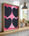 Four Hearts Poster Tablosu
