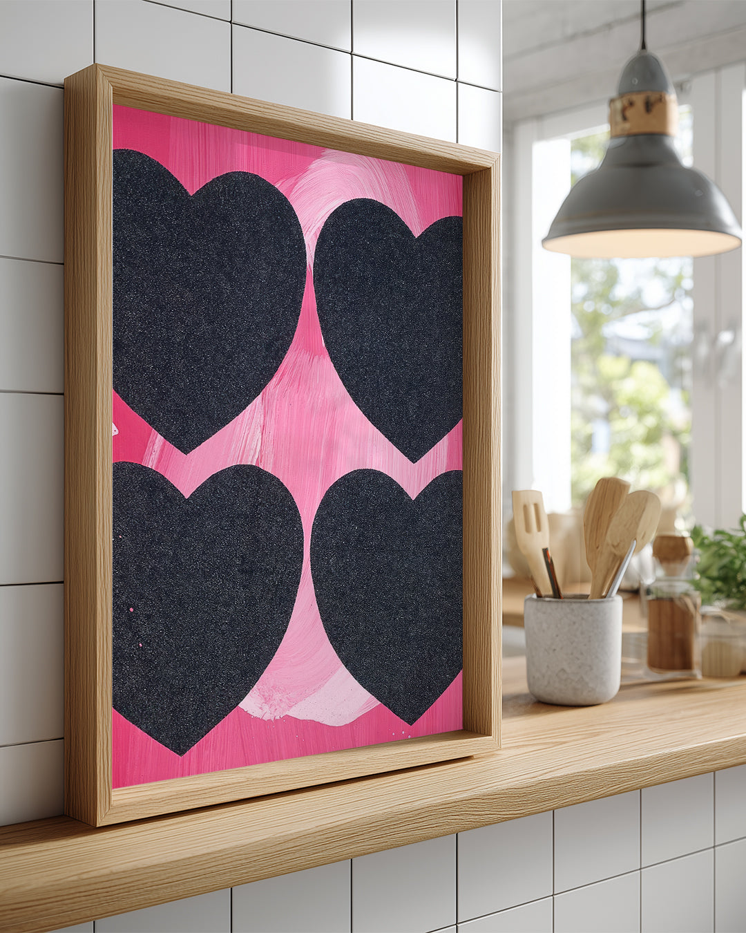 Four Hearts Poster Tablosu