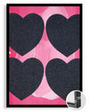 Four Hearts Poster Tablosu