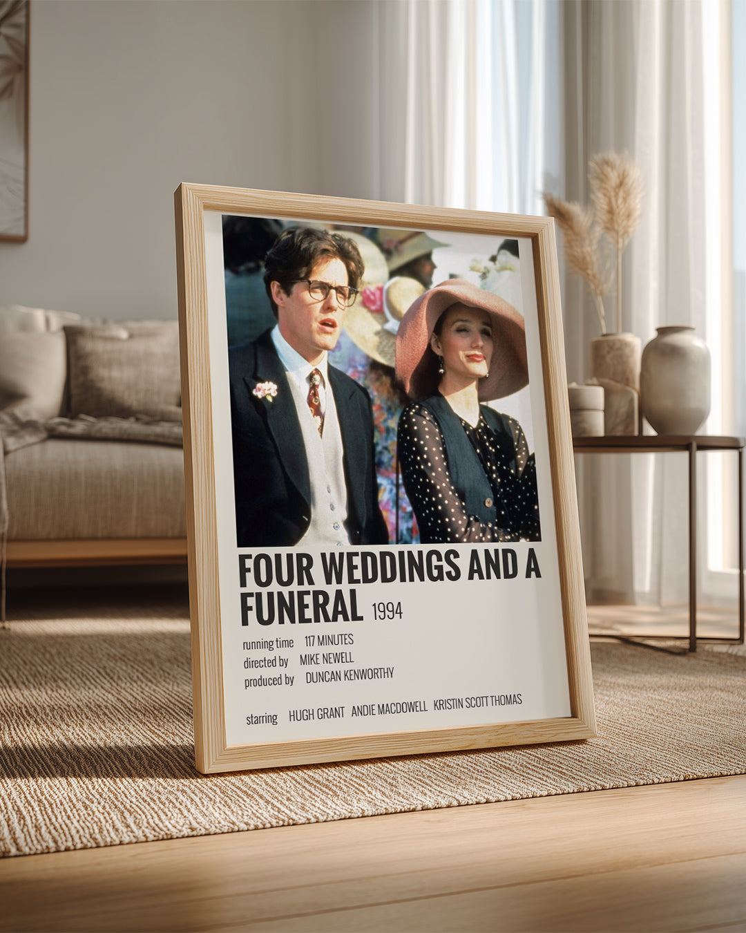 Four Weddings And A Funeral Poster Tablosu