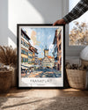 Frankfurt Almanya Poster Tablosu