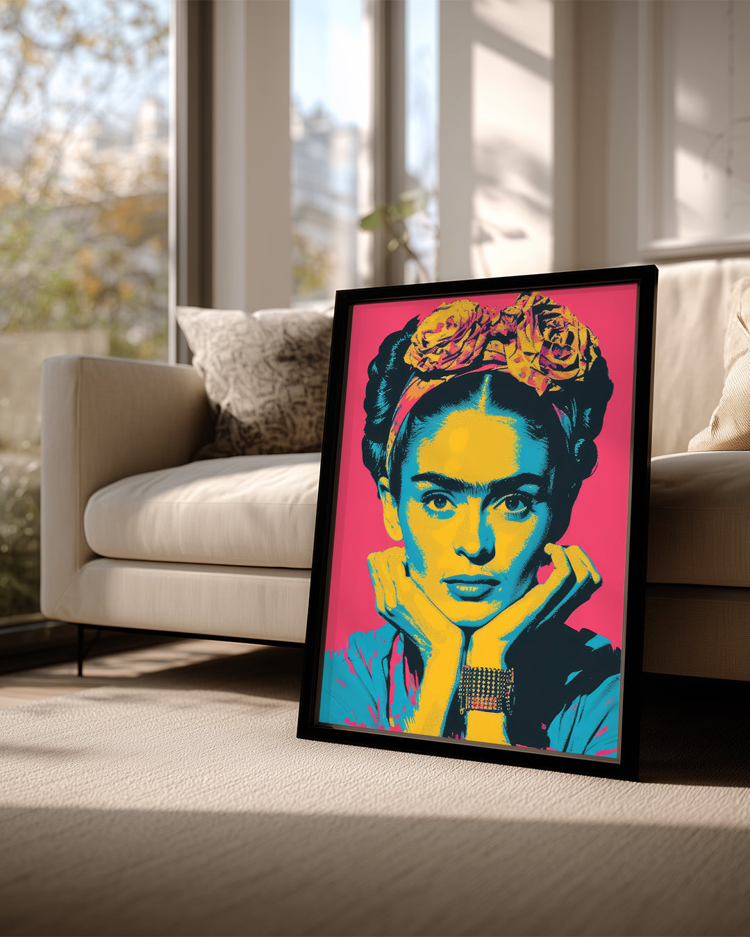 Frida Pop Poster Tablosu