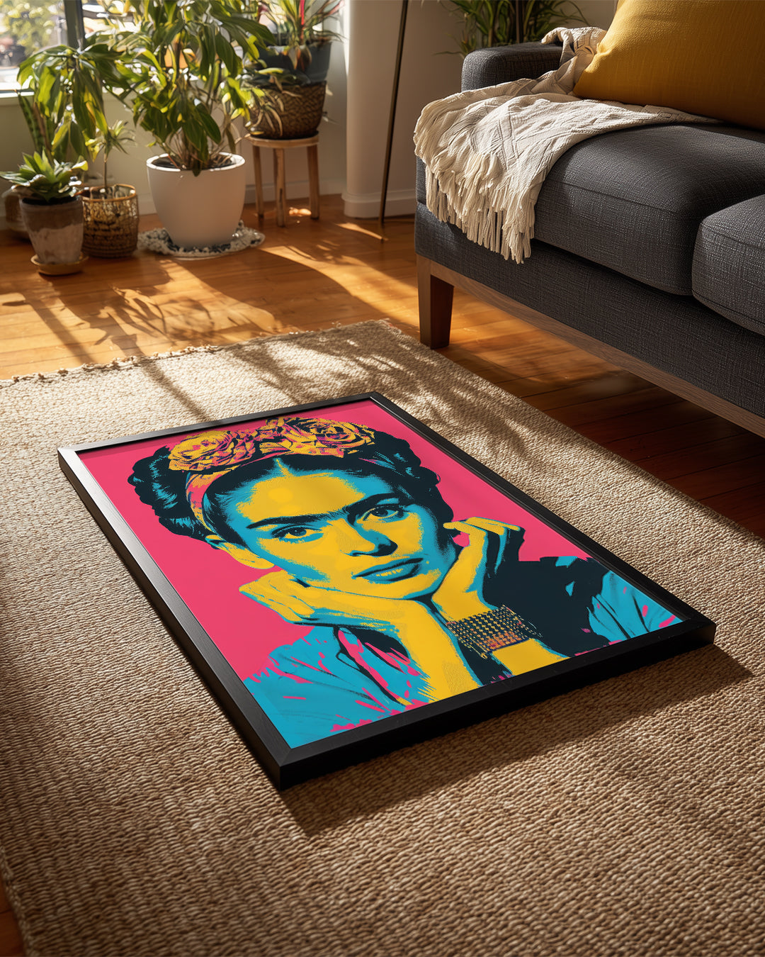Frida Pop Poster Tablosu