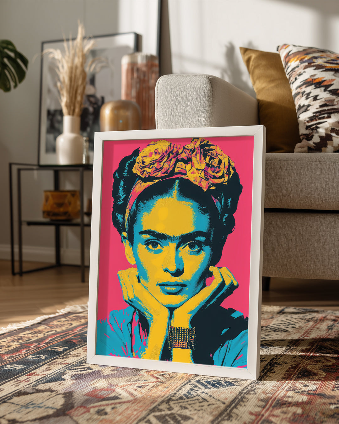 Frida Pop Poster Tablosu