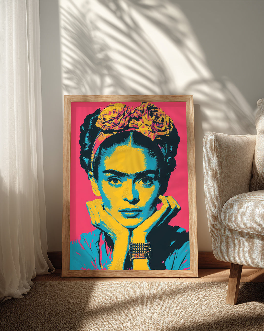 Frida Pop Poster Tablosu