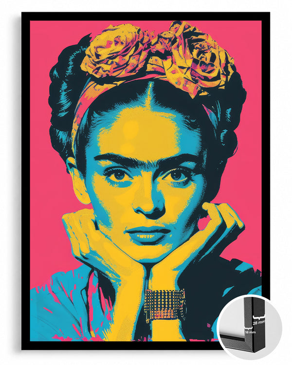 Frida Pop Poster Tablosu