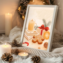 Frosty Morning Glow Poster Tablosu