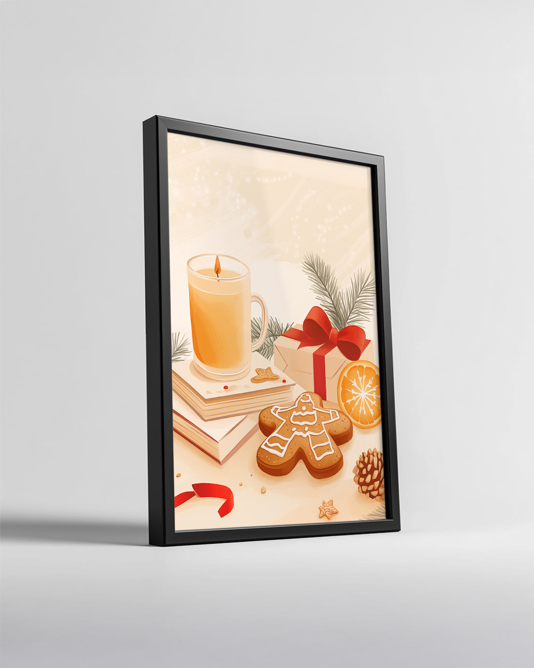 Frosty Morning Glow Poster Tablosu