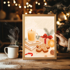 Frosty Morning Glow Poster Tablosu