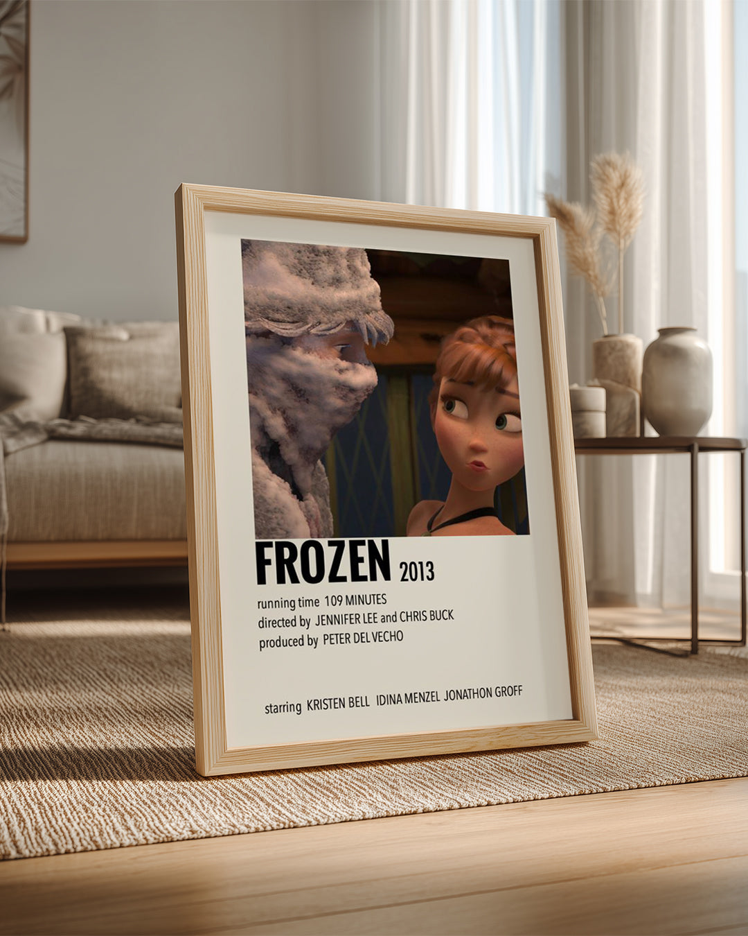 Frozen Poster Tablosu