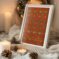 Frozen Lake Serenity Poster Tablosu