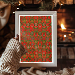 Frozen Lake Serenity Poster Tablosu