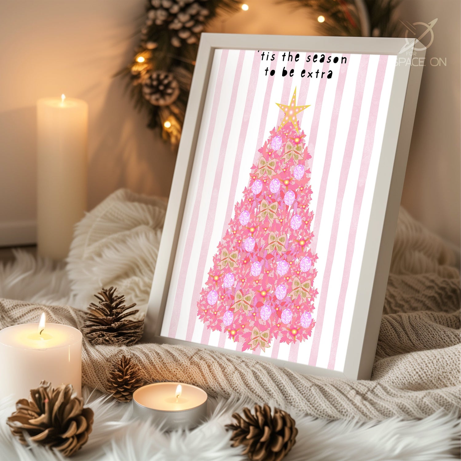 Frozen Wonderland Scene Poster Tablosu