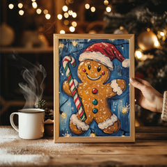 Full Moon Snow Poster Tablosu