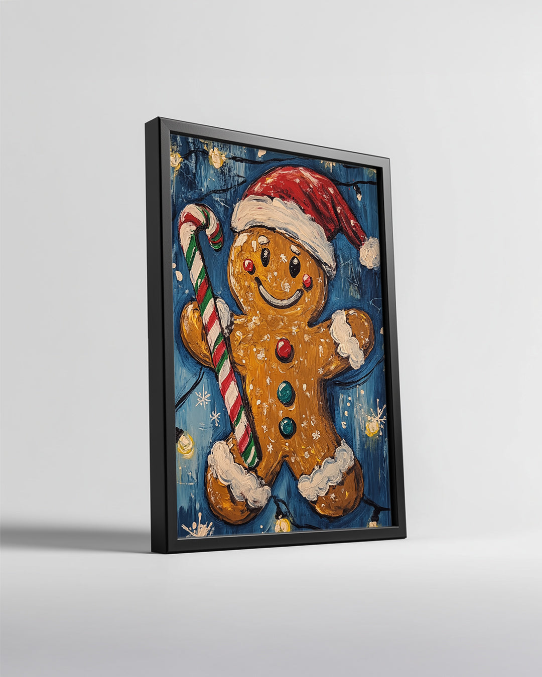 Full Moon Snow Poster Tablosu