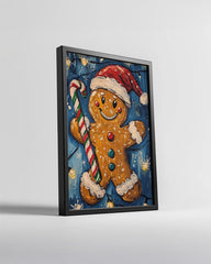 Full Moon Snow Poster Tablosu