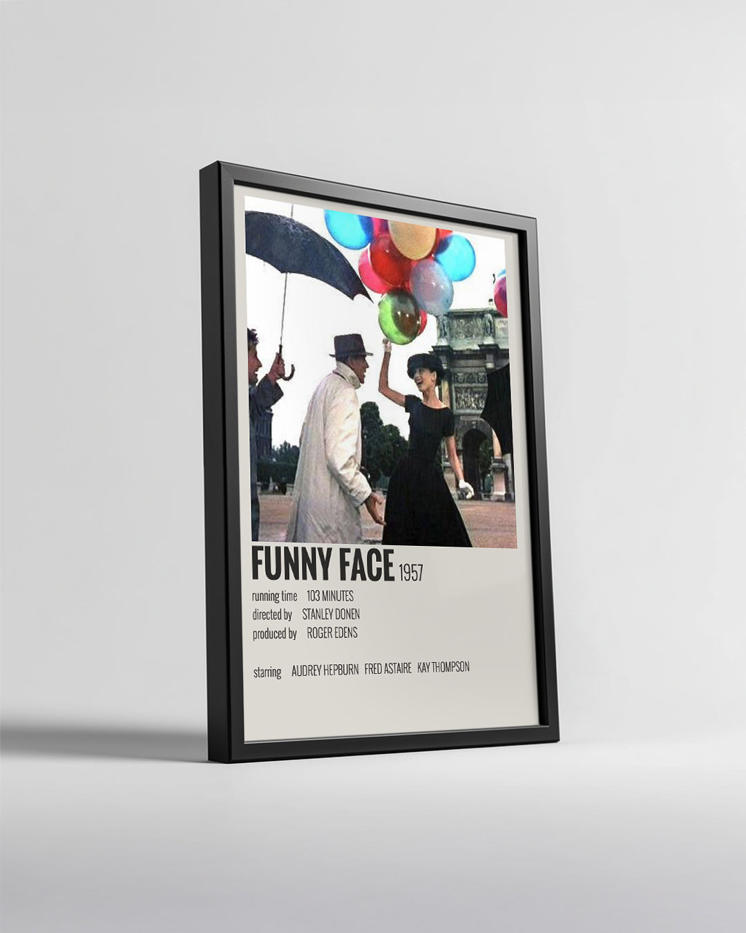 Funny Face Poster Tablosu