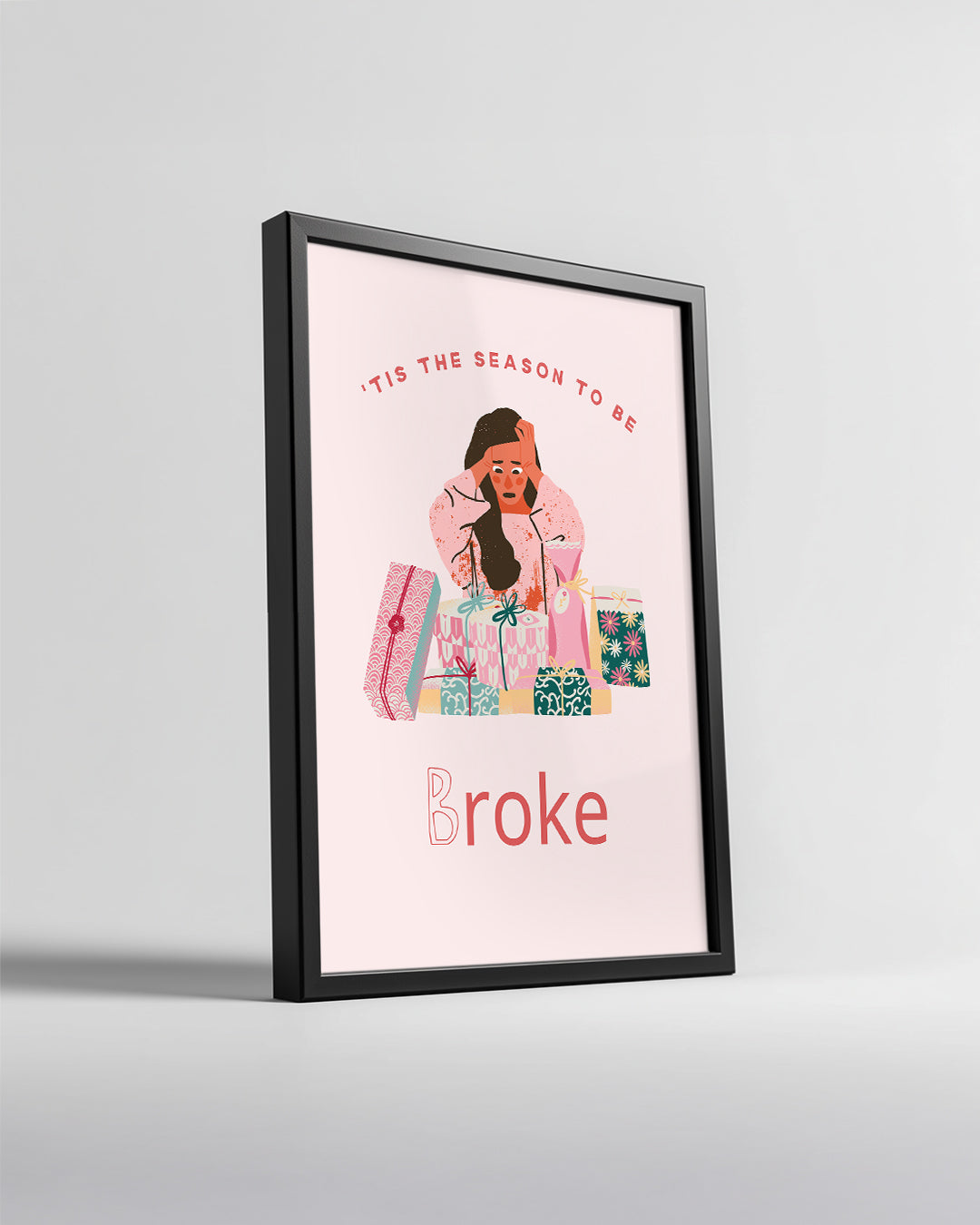 Fuzzy Slippers Home Poster Tablosu