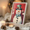 Galaxy Winter Night Poster Tablosu