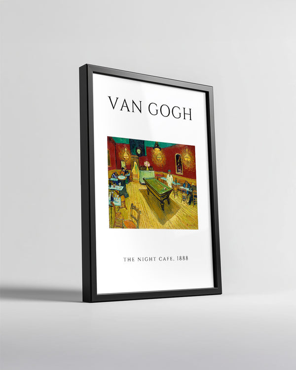 Gece Kafesi - Vincent van Gogh - 1888 Poster Tablosu