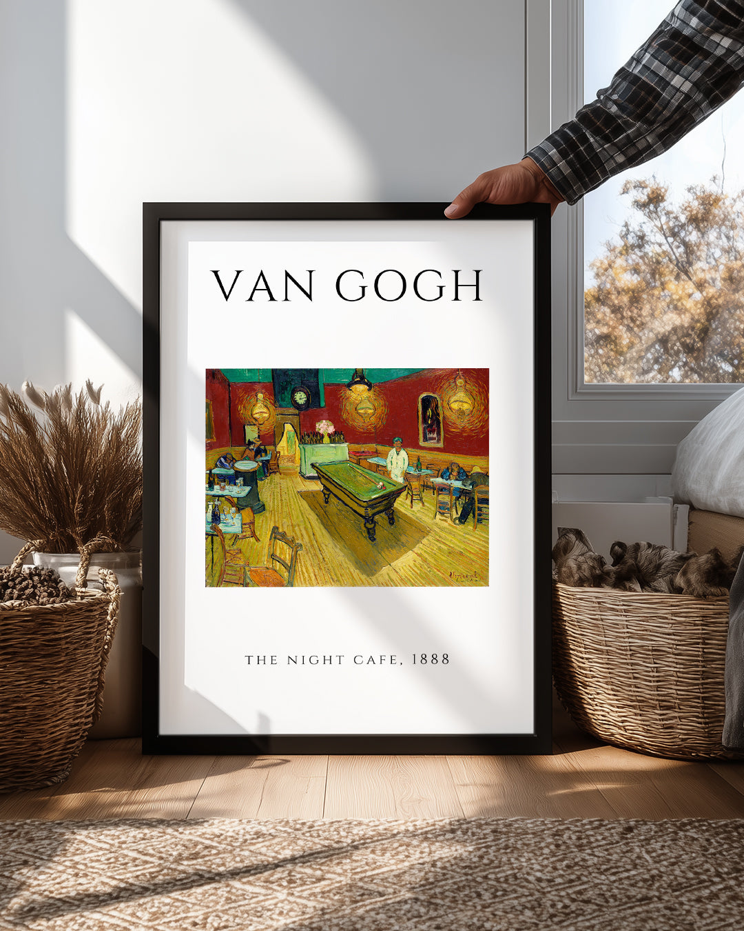 Gece Kafesi - Vincent van Gogh - 1888 Poster Tablosu