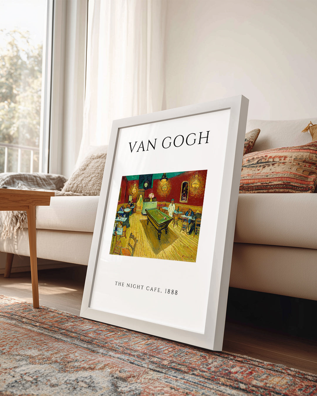 Gece Kafesi - Vincent van Gogh - 1888 Poster Tablosu