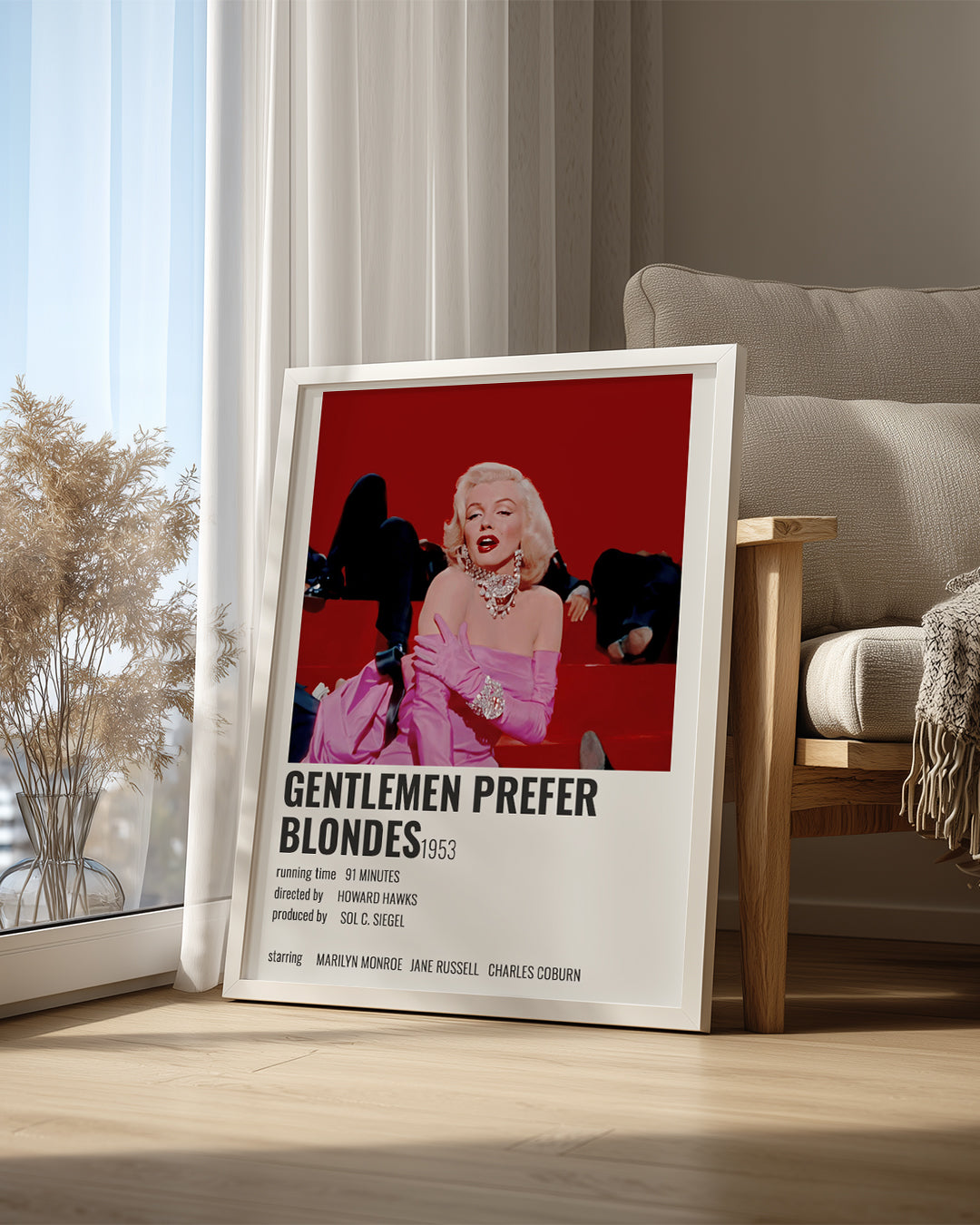 Gentlemen Prefer Blondes Poster Tablosu