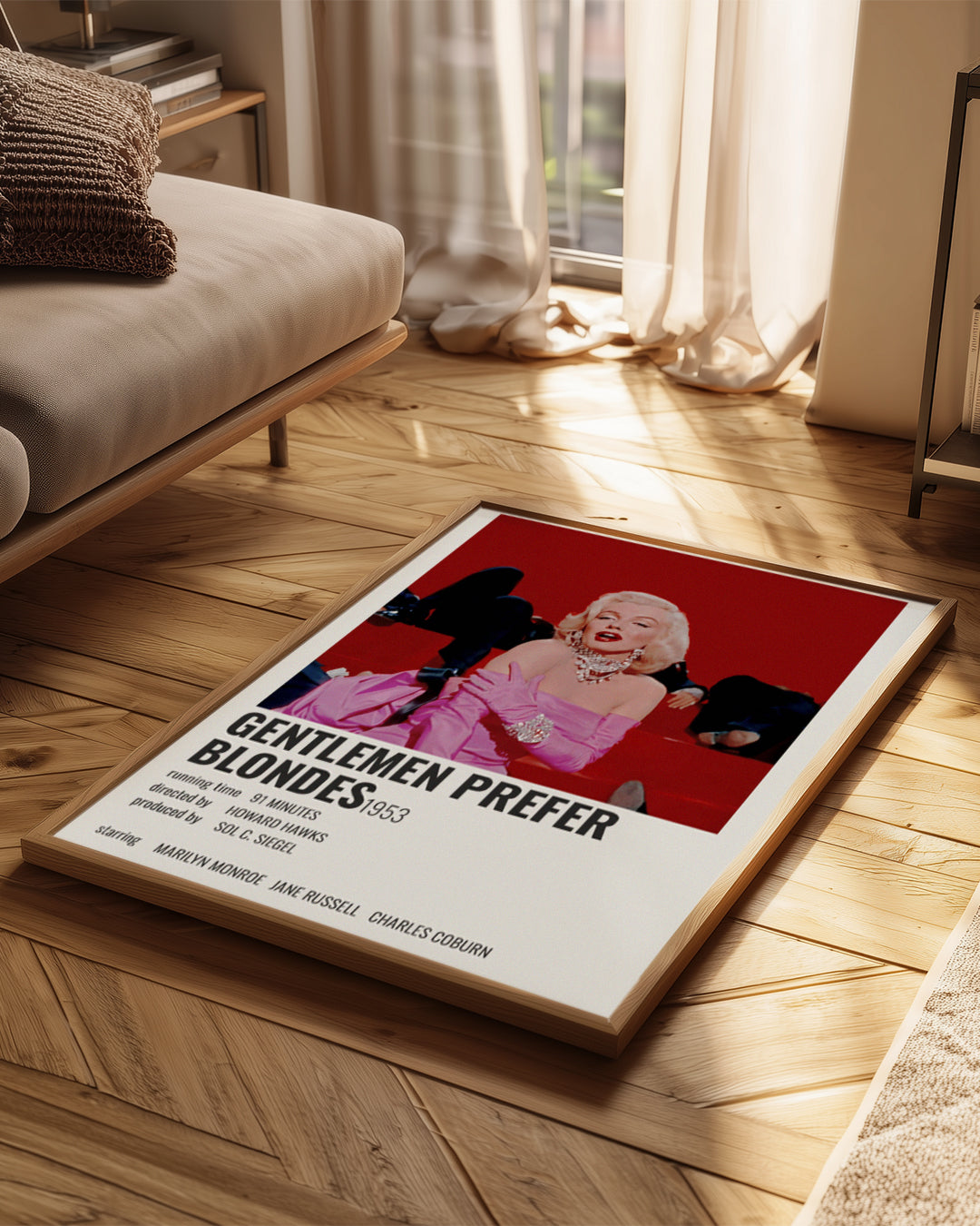Gentlemen Prefer Blondes Poster Tablosu