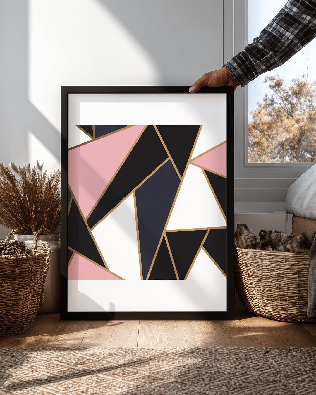 Geometric Deco Poster Tablosu