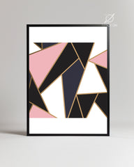 Geometric Deco Poster Tablosu