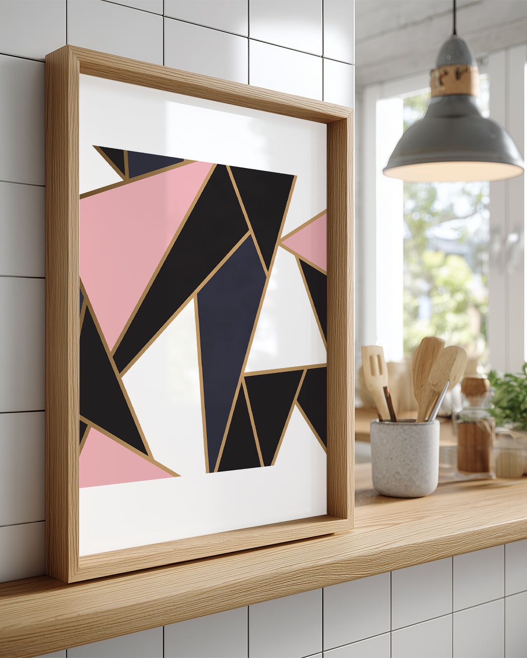 Geometric Deco Poster Tablosu