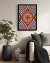 Geometrik Desenler - Renkli Mandala Motifleri Poster Tablosu