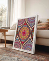 Geometrik Desenler - Renkli Mandala Motifleri Poster Tablosu
