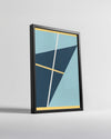 Geometrik Şekiller - Modern Minimalist Kompozisyon Poster Tablosu