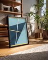Geometrik Şekiller - Modern Minimalist Kompozisyon Poster Tablosu