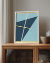 Geometrik Şekiller - Modern Minimalist Kompozisyon Poster Tablosu