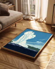 Geyser Spray Poster Tablosu