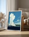 Geyser Spray Poster Tablosu