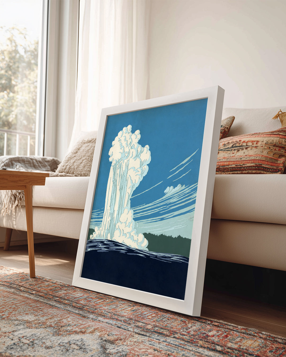 Geyser Spray Poster Tablosu