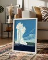 Geyser Spray Poster Tablosu