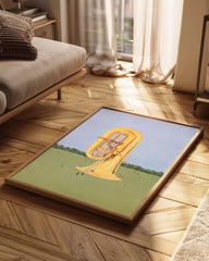 Giant Tuba Poster Tablosu