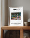 Giverny Bahçesinde Genç Kız - Claude Monet - 1888 Poster Tablosu